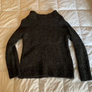 Anthropologie Boucle Funnel Neck Sweater